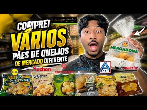 Qual será O MELHOR PÃO DE QUEIJO de Portugal ?! | NONA 