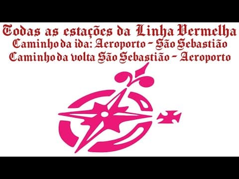 Todas as estações das 4 linhas do Metro de Lisboa (Parte 1 - Linha Vermelha)