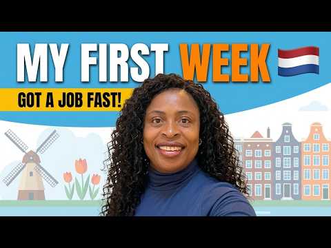 I moved to the Netherlands and got a job almost immediately
