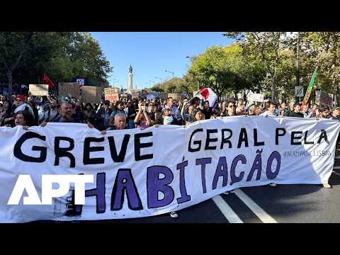 Portugal Housing Protests Intensify After Police Clear Lisbon Camp and Arrest Demonstrators | APT