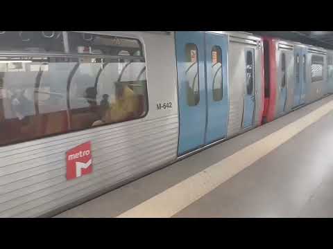 Metro lisboa linha amarela.
