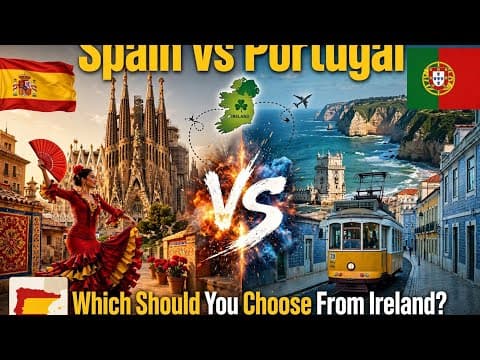 Spain vs Portugal 🇪🇸🇵🇹 — Which Should You Choose From Ireland?