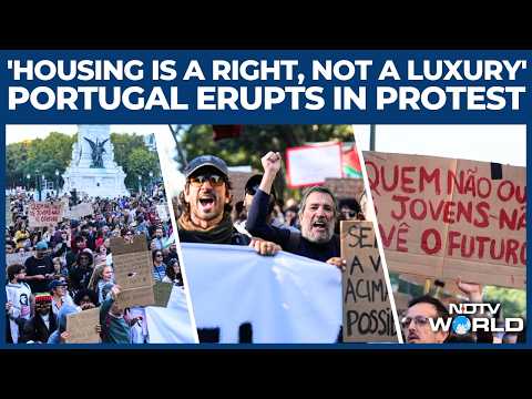 Portugal Housing Crisis: Thousands March In Lisbon Demanding Affordable Homes And Better Wages