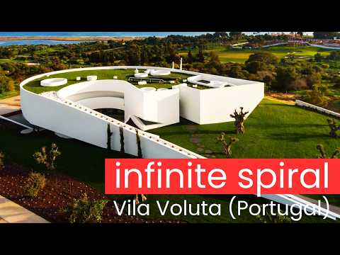 Inside Portugal’s Infinite Spiral Mansion: Vila Voluta by Mario Martins Atelier