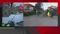 Fallen trees, roads closed and areas without power or water: Storm Kristin leaves a trail of destruction in Coimbra
