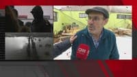 "Now it looks like a courtyard, but it was completely covered". CNN Portugal at a company hit by the storm