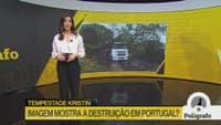 Polígrafo: does this image show the destruction caused by Storm Kristin in Portugal?
