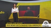 Polígrafo: Did António José Seguro say he is in favour of all immigration?