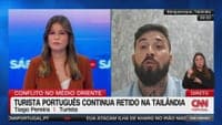 "We have not had any support, neither for food nor accommodation": Tiago has been stranded in Thailand for several days due to the conflict