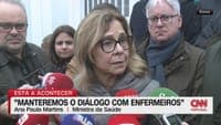 Ana Paula Martins "regrets" nurses' strike because the Government "is working" with the professionals