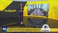Polígrafo. Are there fewer women on the Council of State since Seguro became President?