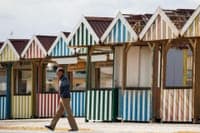 Three months after the storm, Praia da Vieira awaits the long-overdue calm