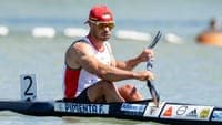 Fernando Pimenta wins bronze medal in K1 1,000 metres at the Canoe Sprint European Championships