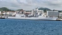 NATO multinational force ships in the Azores