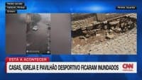 "The church was flooded and everything was filled with stones": the force of the water destroyed streets in Valbom