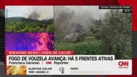 Covelo, Oliveira de Frades, is surrounded by fire