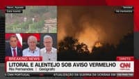 When the fires reach the Leiria and Pombal areas it could be a huge disaster