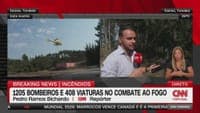 Helicopter advances against "hot spots" in the Daires fire. Reignitions continue to cause concern