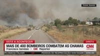 "What we see is the A25 completely in flames". Fire in Guarda reached the motorway "in a flash"