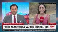 Mirandela and Vinhais fire 'crossed the river' and reached this village in Macedo de Cavaleiros. 'It was shovels and tractors. That was all there was to put it out'