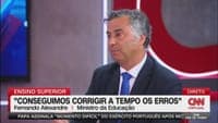 Minister of Education guarantees that errors in exams were "corrected in time" and promises "many new residences"