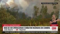 Wildfires merge in Coimbra district, threatening local villages