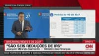 Those with an income increase of up to 4.5% will pay less tax, guarantees Miranda Sarmento