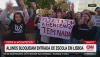 "We want the Government to hear us": students block access to António Arroio School
