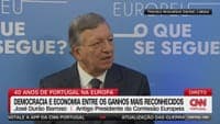 Durão Barroso guarantees that Portugal is in an economic situation "better than much richer countries"
