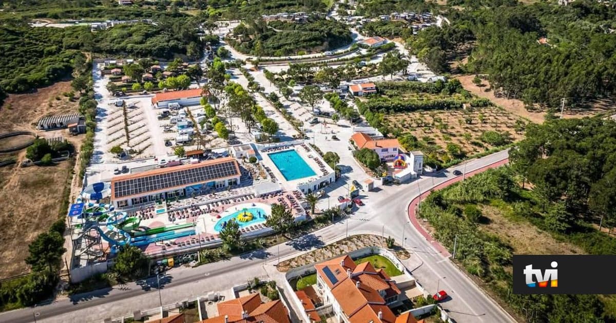 There is a campsite in Portugal that looks like a summer resort. And it is right next to the beach