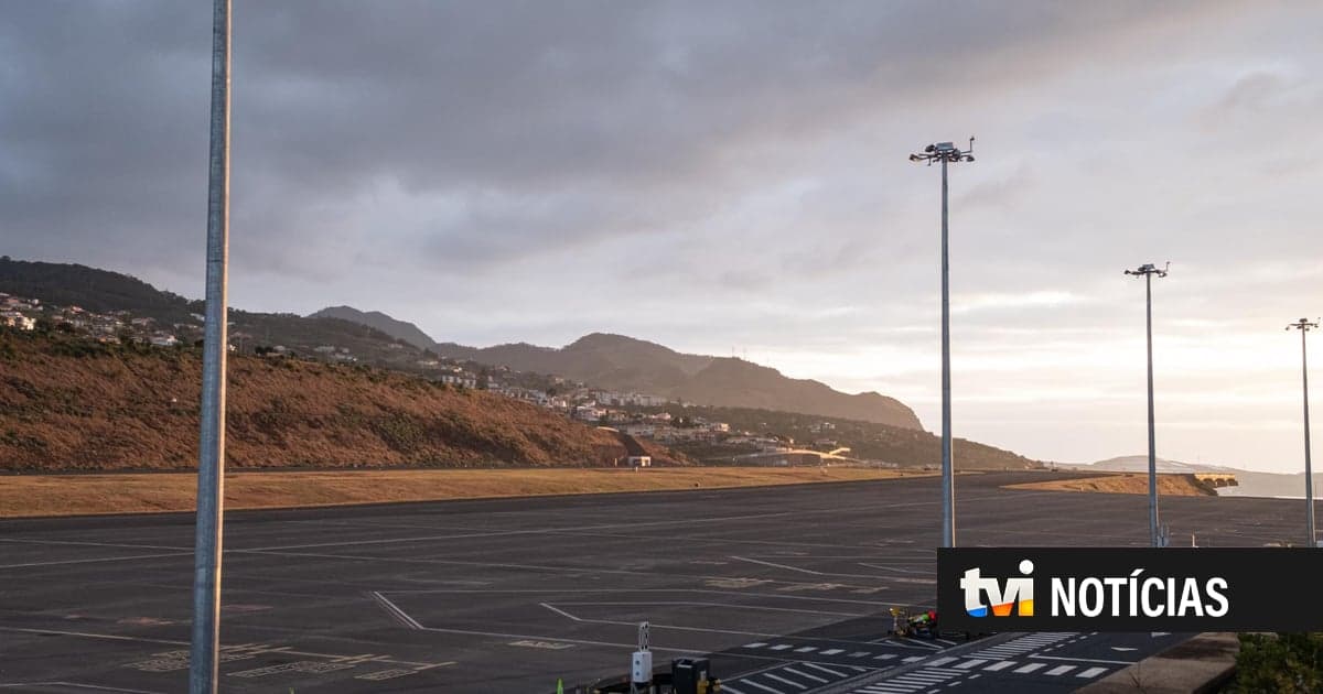 Movimento no Aeroporto da Madeira condicionado, dezenas de voos cancelados - TVI Notícias