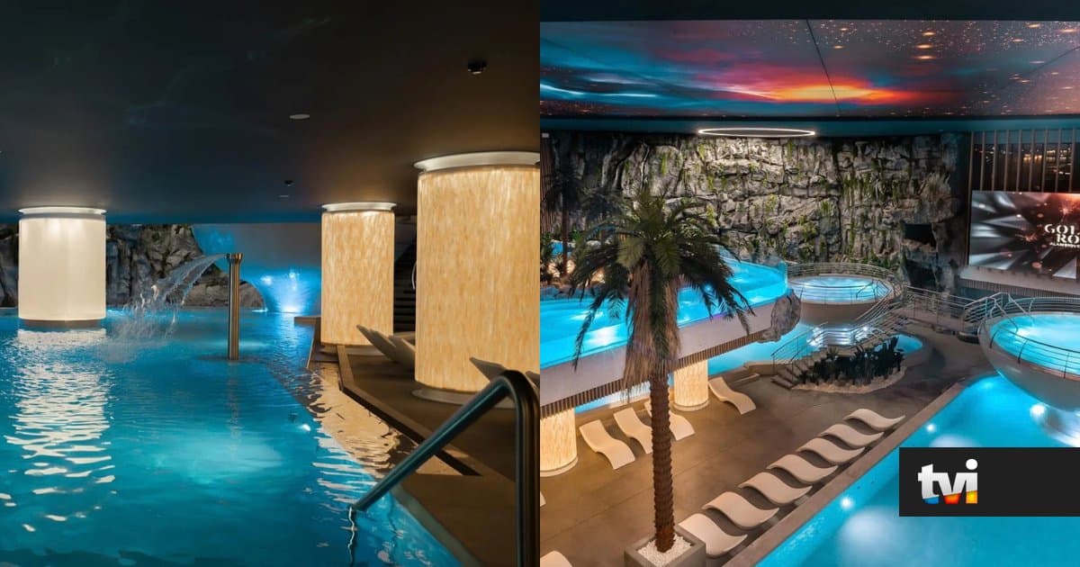 Portugal's largest spa features heated pools and suspended jacuzzis: 'It's unbelievable'