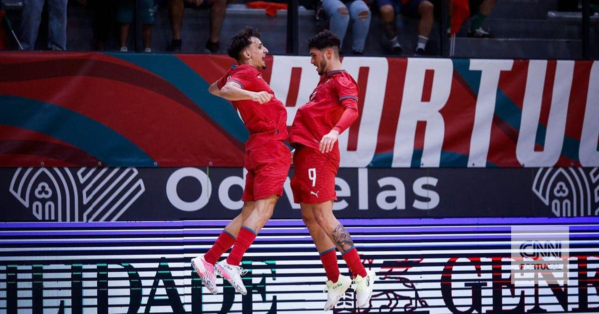 Futsal: Portugal begins World Cup qualification with a landslide victory