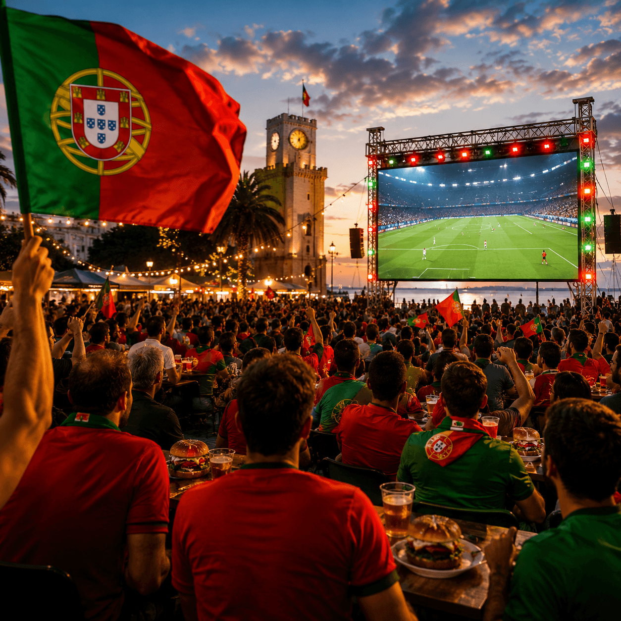100 free burgers, 200 free drinks and a 2-for-1 promotion: Portugal vs Spain promises a memorable night at the Portugal Burger Cup with a tribute to Diogo Jota