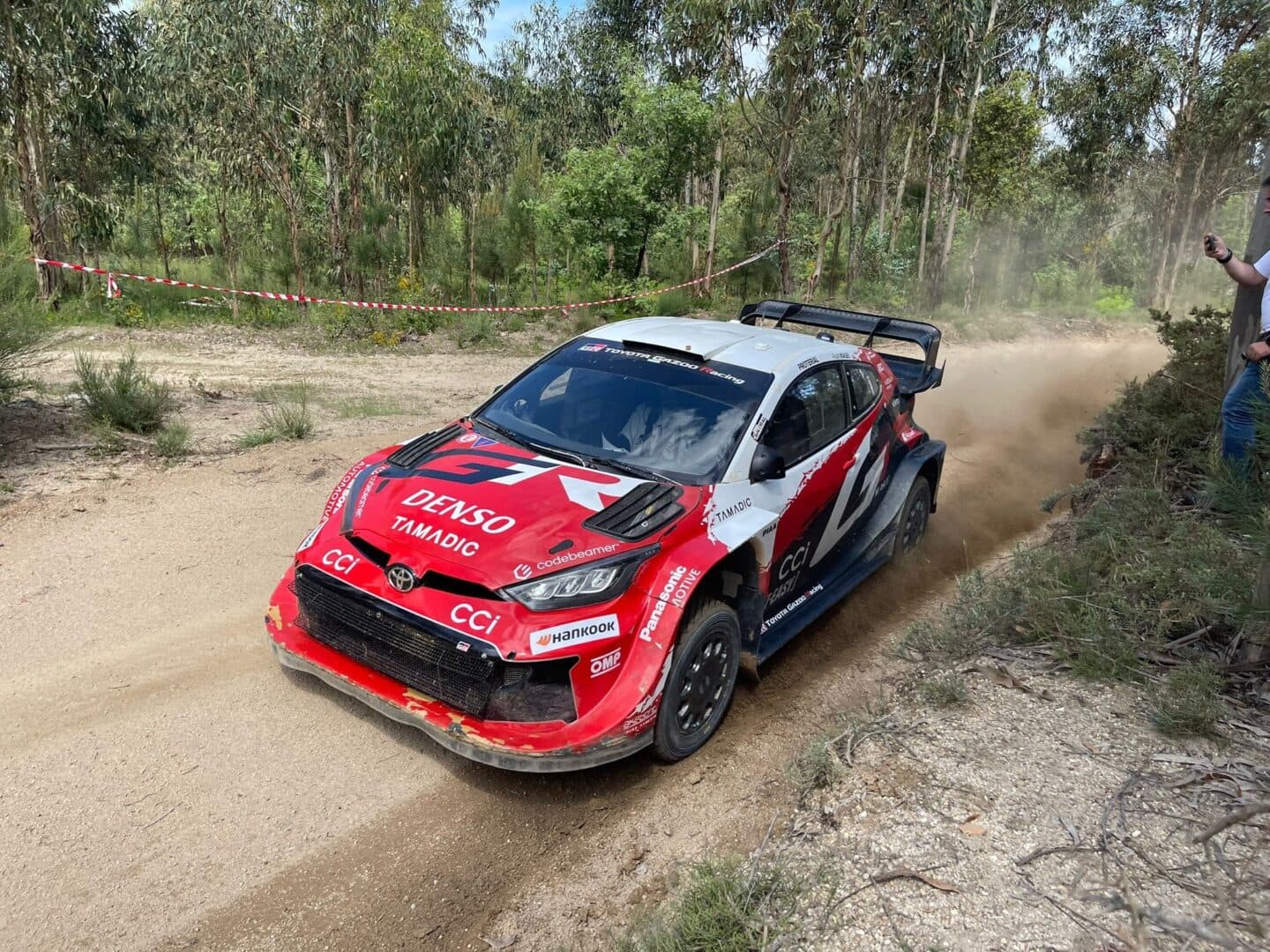 Tábua vibrated with a test day for the Rally of Portugal