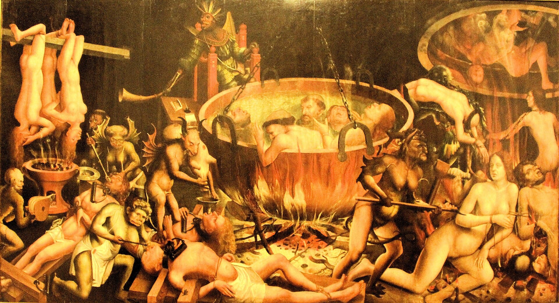 O Inferno (Hell) by Unknown Portuguese Master