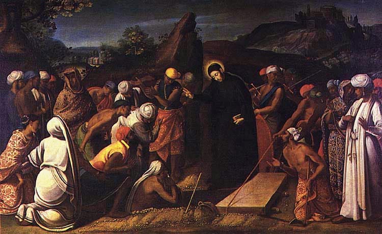 The Miracle of Saint Francis Xavier by André Reinoso