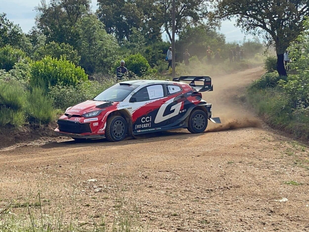 Tábua relives WRC emotions with tests for the Rally de Portugal