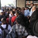 Police ‘reinforced’ as immigrants ‘revolt’ outside AIMA offices in Lisbon