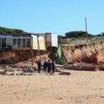 Algarve beaches retreat up to 24 metres after winter storms