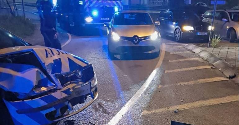 Three police officers injured during chase in Porto