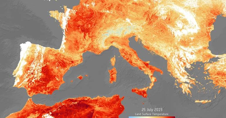 Extreme heat arrives a month early in Portugal