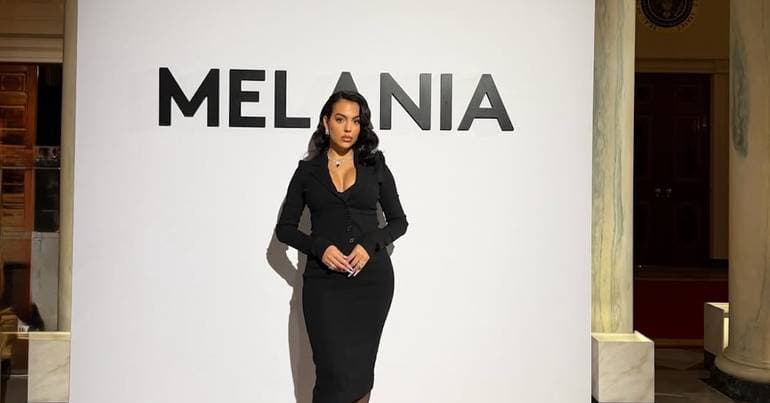 Gio returned to the White House for the screening of "Melania"