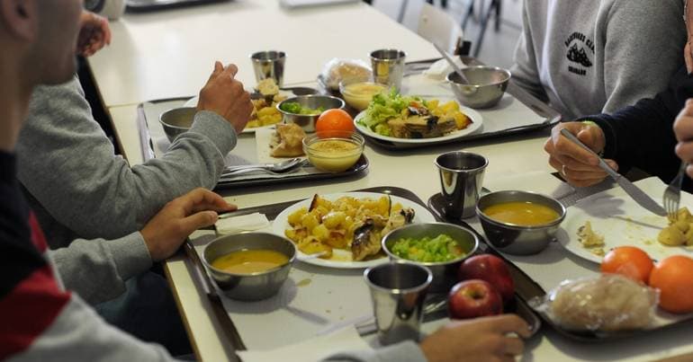 End of meal discount for the majority of students