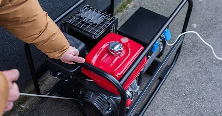 "Always outdoors": GNR warns of generator risks