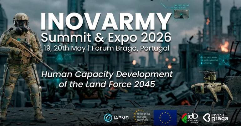 Army promotes the INOVARMY Summit & Expo 2026 in Braga