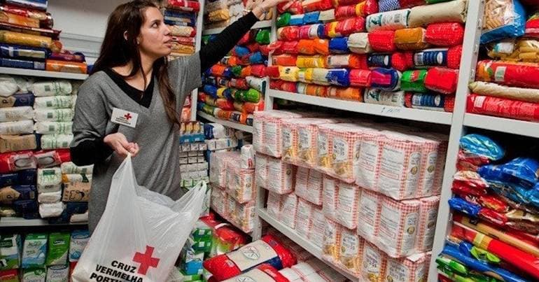 Red Cross launches campaign in supermarkets