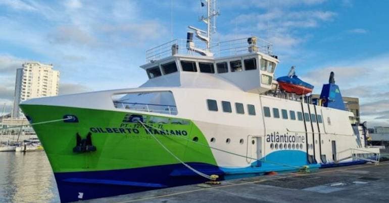 Gilberto Mariano ship resumes operations in the Azores on Saturday