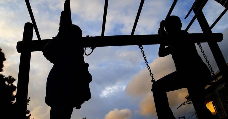 More than 30 people advocate for child abuse victims