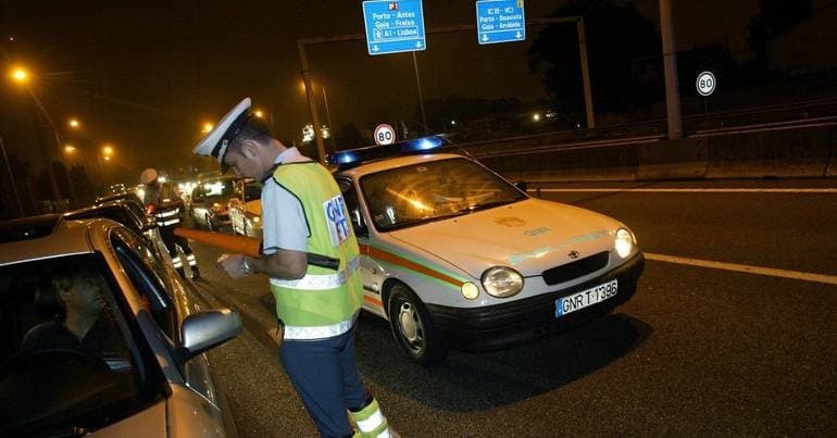 GNR arrests man for drug trafficking during road inspection